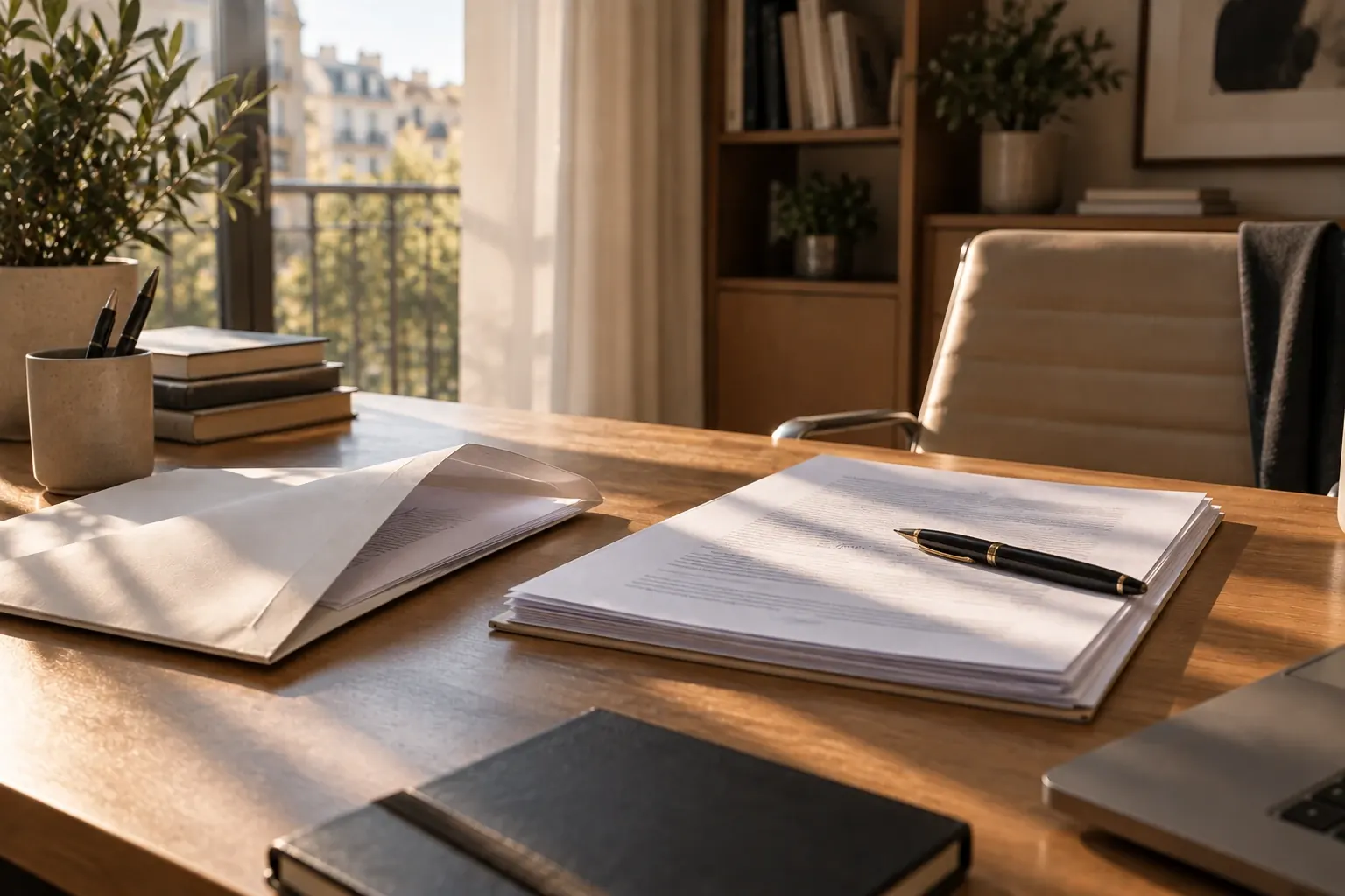 Me han demandado de divorcio: documentos y demanda sobre una mesa de despacho